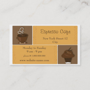Cafe Business Card