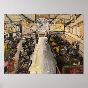 Cafe Campana at Muse D'Orsay Poster