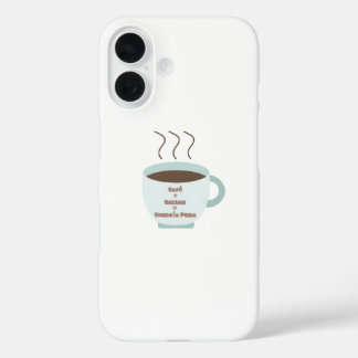 Café + Chisme = Energía Pura 🌶 Hispanic Heritage iPhone 16 Case