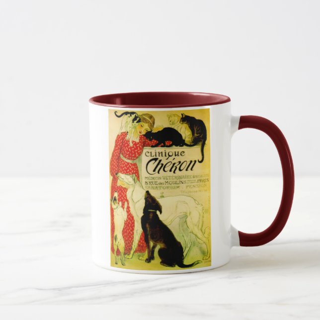 "Cafe Clinique Cheron" Mug (Right)