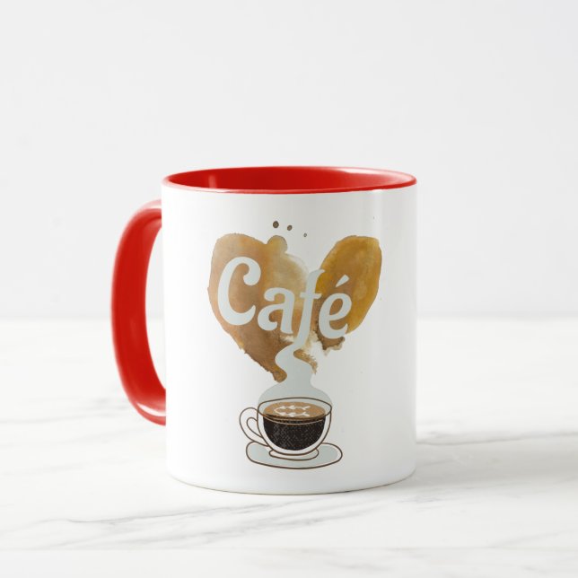 Café - Coffee Lover Mug (Front Left)