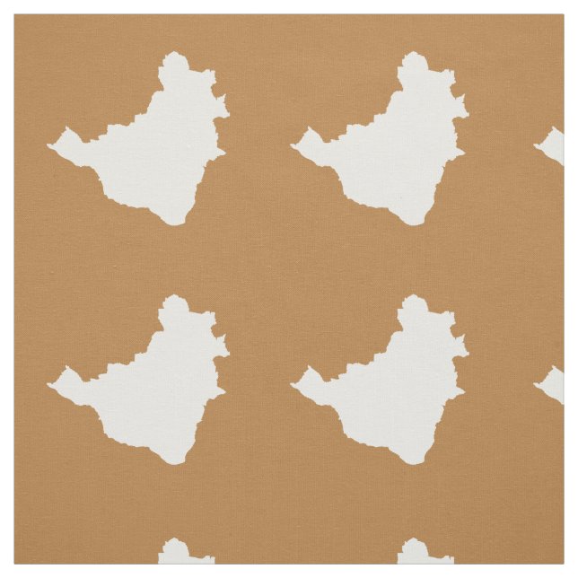 Café Com Leite Festive Brazil Fabric (Swatch)