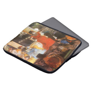 Cafe Concert at Les Ambassadeurs by Edgar Degas Laptop Sleeve