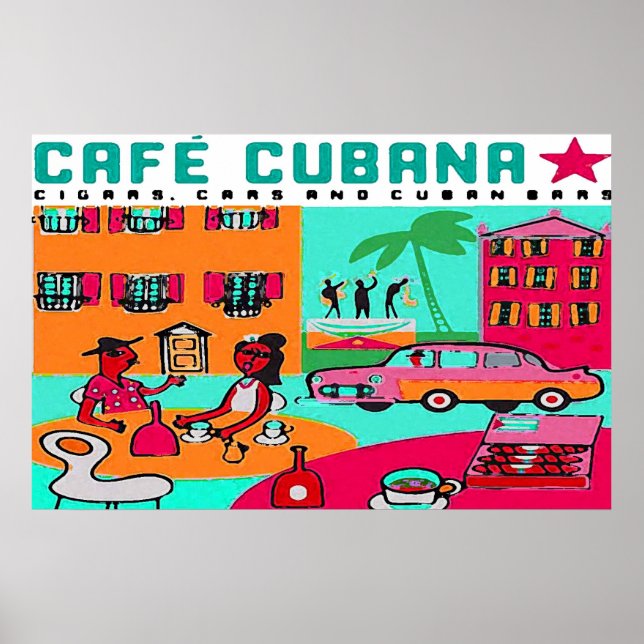 cafe cubana poster (Front)
