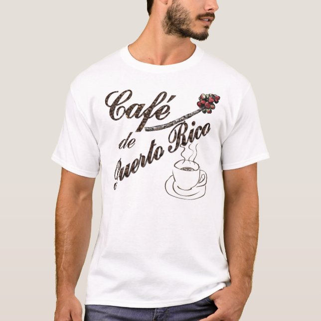 Café de Puerto Rico T-Shirt (Front)