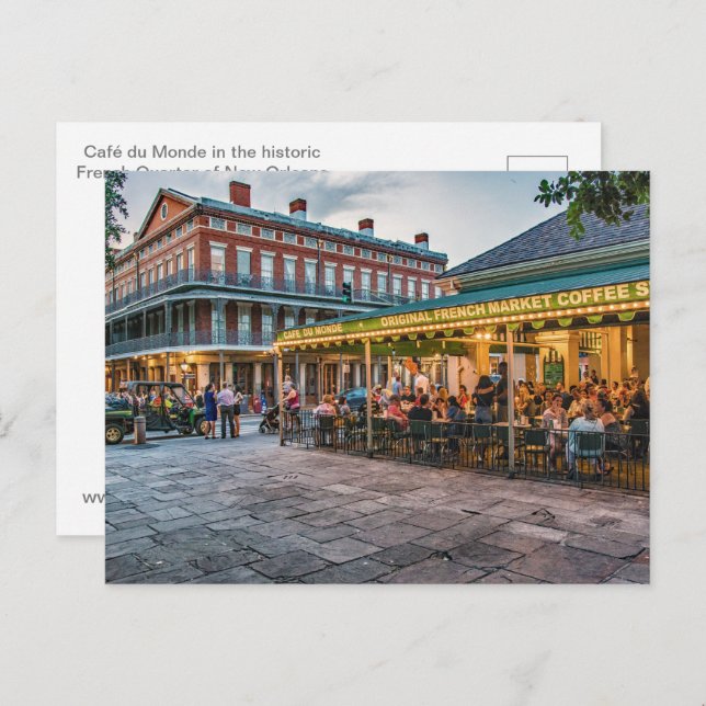 Café du Monde Postcard (Front/Back)