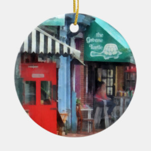 Cafe Fells Point MD Ceramic Tree Decoration
