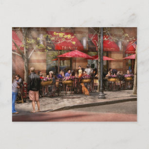 Cafe - Hoboken, NJ - Cafe Trinity Postcard