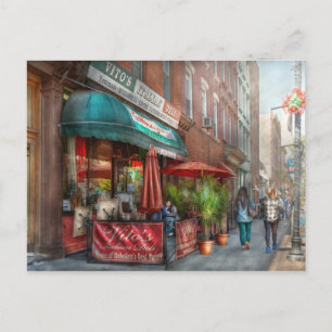 Cafe - Hoboken, NJ - Vito's Italian Deli Postcard
