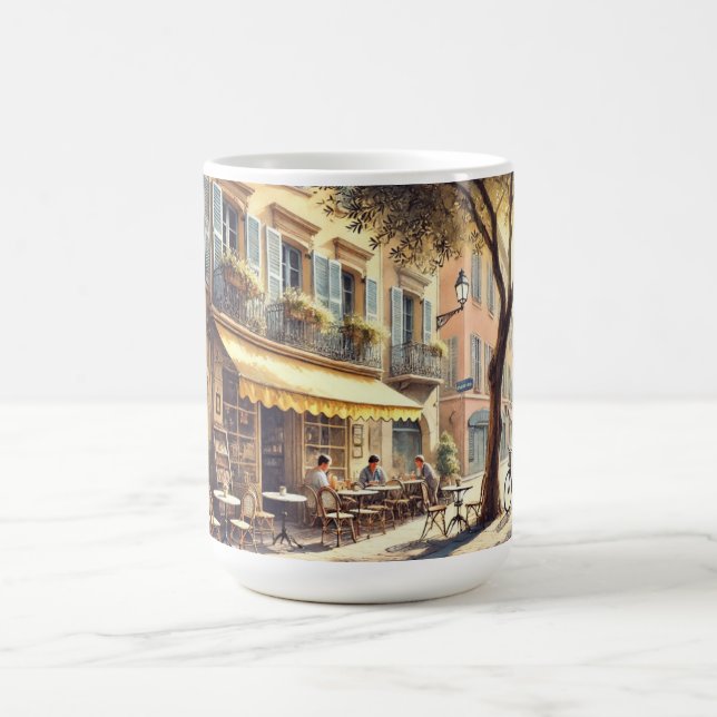 Cafe in Nice France Mug (Center)