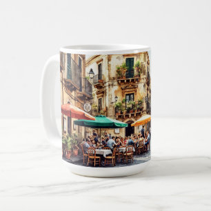 Cafe in Sicily Italy Coffee Mug