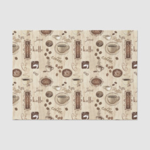 Cafe! Kaffe! Coffee! Tissue Paper