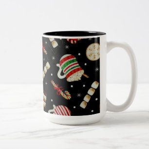 Cafe Latte Christmas Coffee Mug