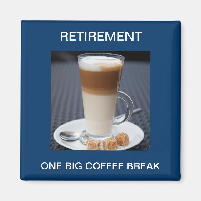 Cafe Latte Magnet (Front)