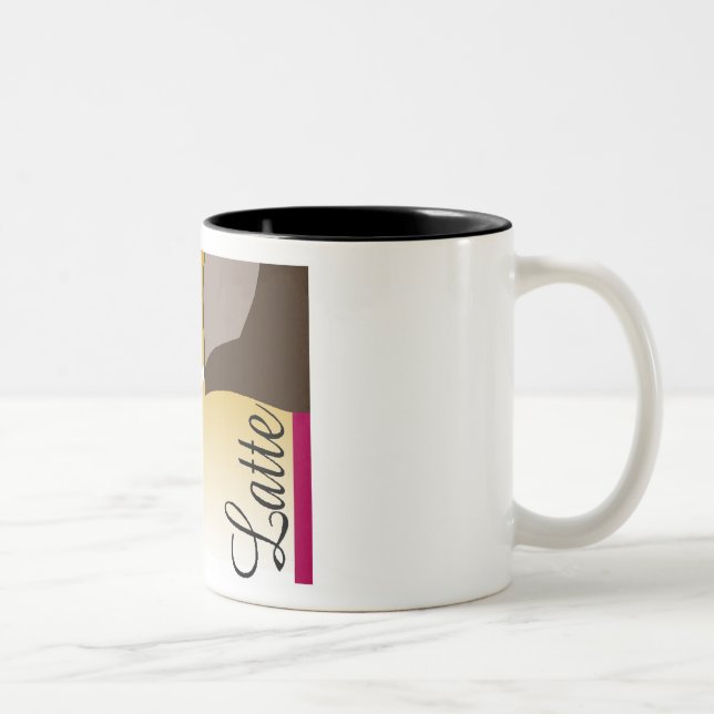 Cafe Latte Mug (Right)