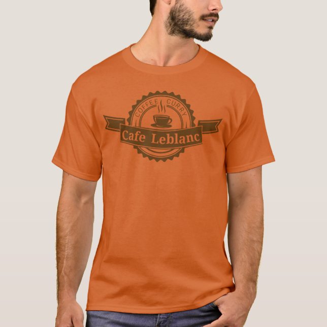 Cafe Leblanc Coffee Curry vintage T-Shirt (Front)