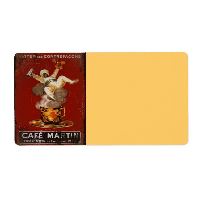 Cafe Martin Genie (Front)