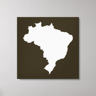 Café Mocha Festive Brazil at Emporiomoffa Canvas Print