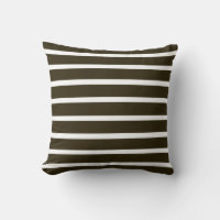 Café Mocha Neutral Stripes