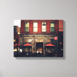 Cafe - New York City Canvas Print