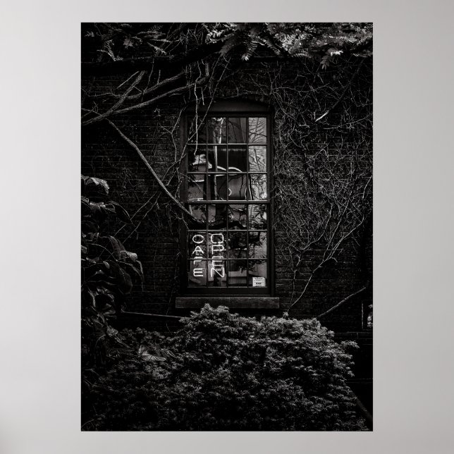 Cafe Open No 1 Poster (Front)