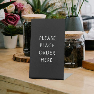 Cafe Order Here Sign