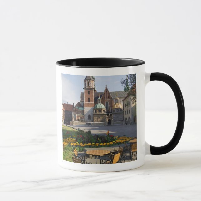 Cafe overlooking Wawel Cathedral, Wawel Hill, Mug (Right)