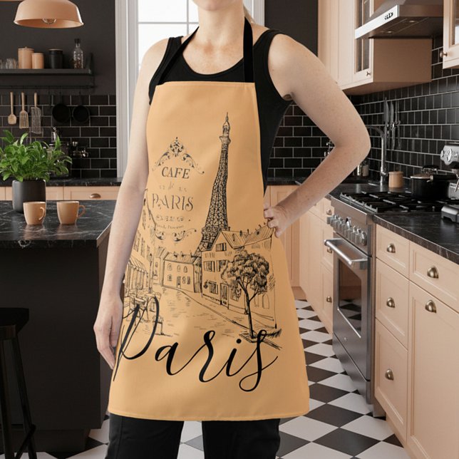 Cafe Paris   Apron (Creator Uploaded)