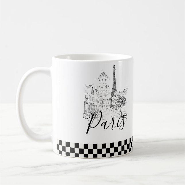 Cafe Paris   Coffee Mug (Left)