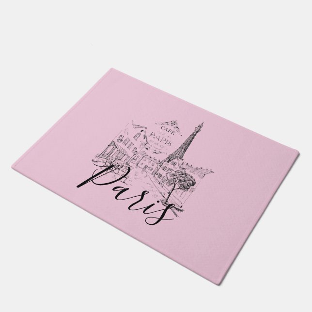 Cafe Paris   Doormat (Angled)