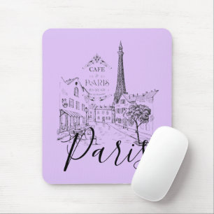 Cafe Paris Mouse Pad