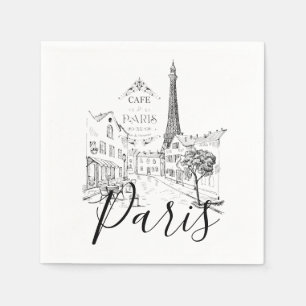Cafe Paris   Napkin