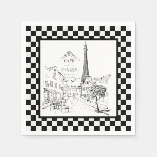 Cafe Paris Napkins