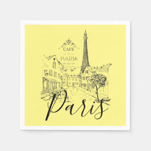 Cafe Paris Napkins