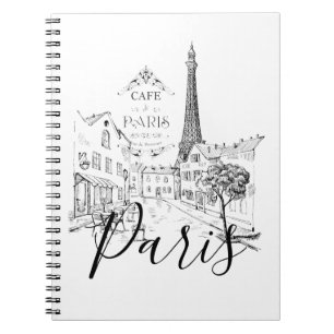 Cafe Paris Notebook