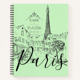 Cafe Paris Notebook