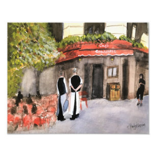 CAFE PARIS Photo Print