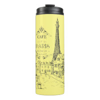 Cafe Paris Thermal Tumbler