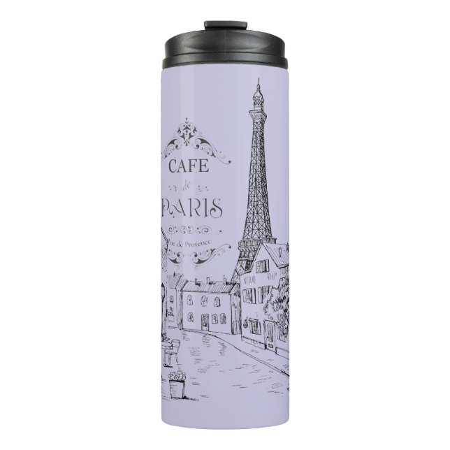 Cafe Paris Thermal Tumbler (Front)