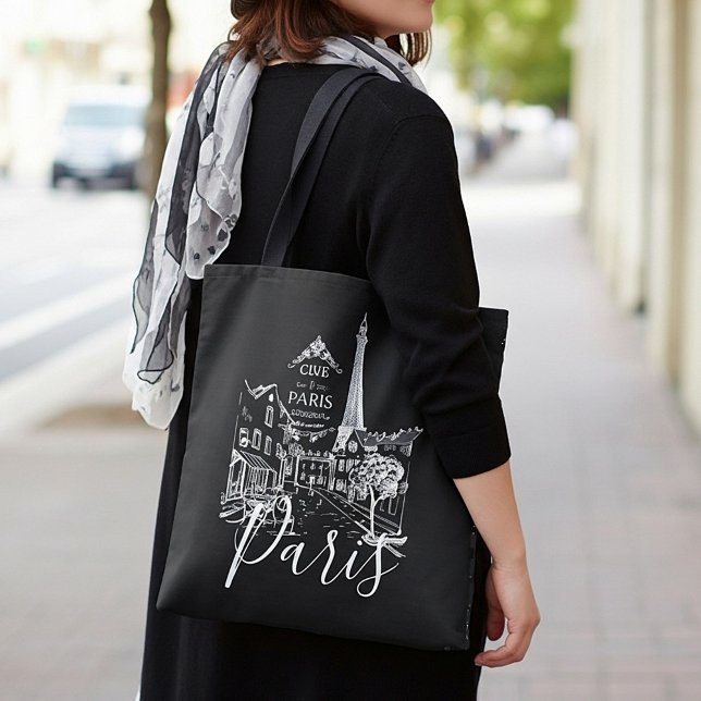 Cafe Paris   Tote Bag (Creator Uploaded)