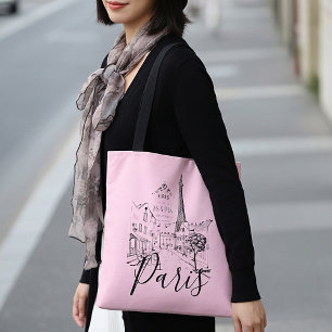 Cafe Paris Tote Bag