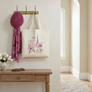 Cafe Paris Tote Bag
