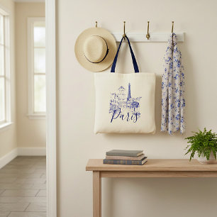 Cafe Paris   Tote Bag