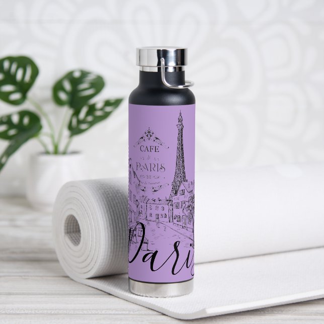Cafe Paris    Water Bottle (Yoga)