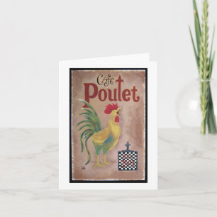 Cafe Poulet Card