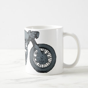 Cafe Racer Classic Grey Coffee Mug