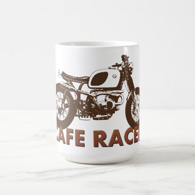 Cafe Racer Vintage Coffee Mug (Center)