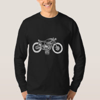 Cafe racer vintage motorcycle