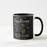 Cafe Racer Work Hard Race Hard Go Fast or Go Home
