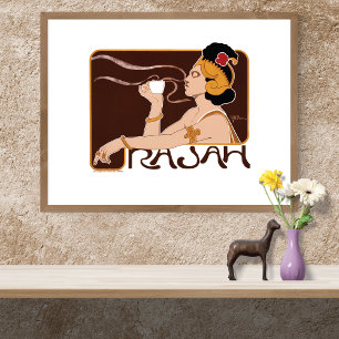 Cafe Rajah Coffee Poster